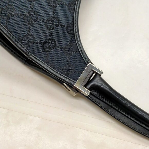 Gucci Hand Bag Black Canvas mon-511-090825 - Picture 6 of 16